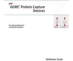 Image of GORE™ Protein Capture Devices Validation Guide